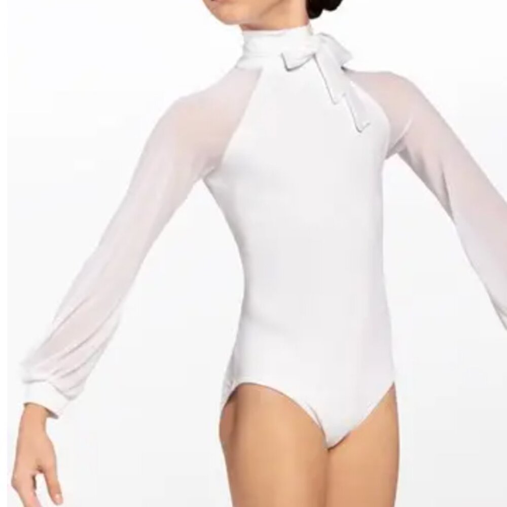 Balera Long Sleeve Bow Tie Leotard